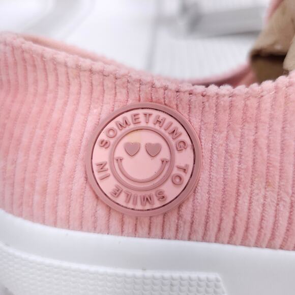 SUPERGA x SOMETHING NAVY Sneakers Pink Corduroy Womens 9 Girly Coquette Kicks - Picture 7 of 10